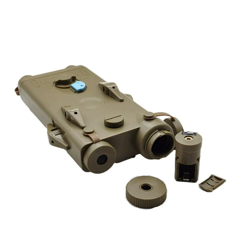 FTD Element Tactical PEQ-2 Red Laser Function Battery Box Military Simulation Toy with 20MM Rail Equipment for Toy