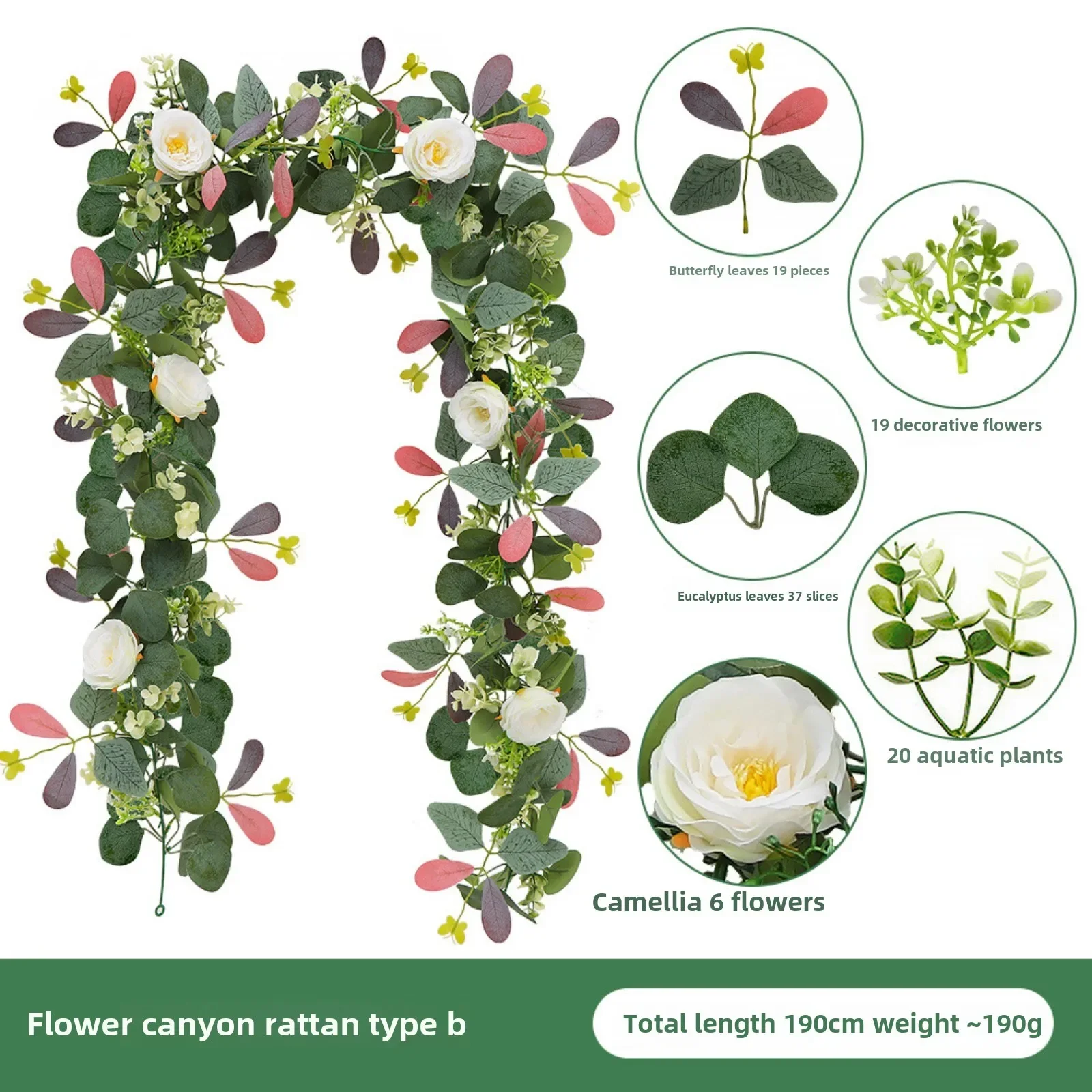 

Transform Your Home Instantly with Trendy Forest Aesthetics! Our Lifelike Artificial Plant Vines Are Perfect for Wedding Decor