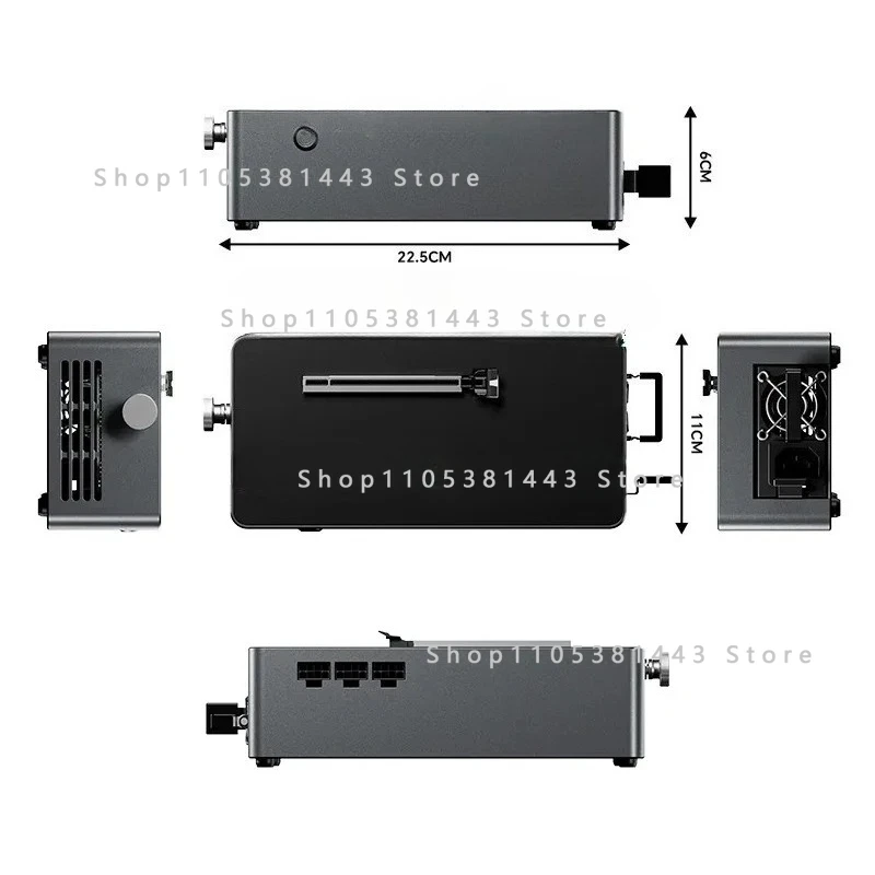 Interface Reverse Power Supply Graphics Card Docking Station