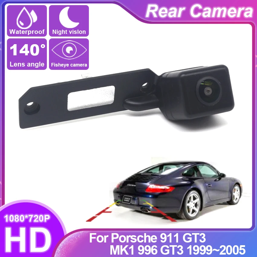 Car Rear View Camera Reversing Back up Camera HD CCD Night Vision For Porsche 911 GT3 MK1 996 GT3 1999~2002 2003 2004 2005