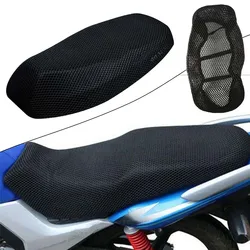 Motorcycle Cushion Seat Cover 3D Mesh Protector Breathable Scooter Seat Covers Cushion Anti-Slip Cover Grid Protection Pad