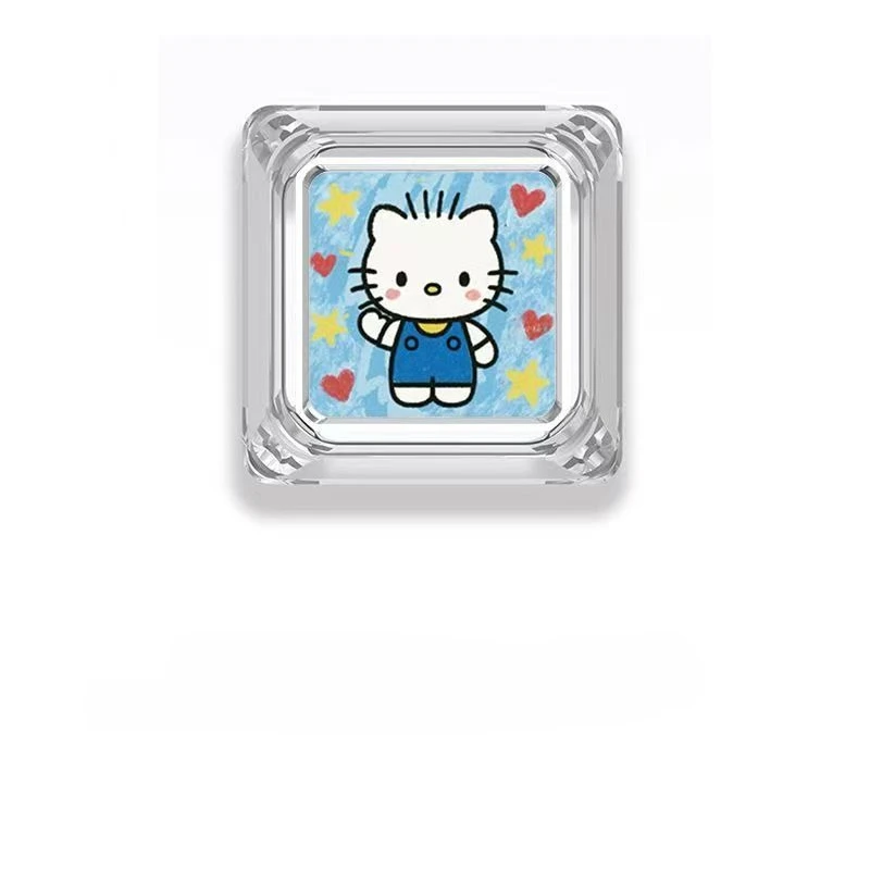 llo Kitty Transparent Keycap for Cross Stem Mechanical Keyboard - Personalized Cartoon Key Cap view 4