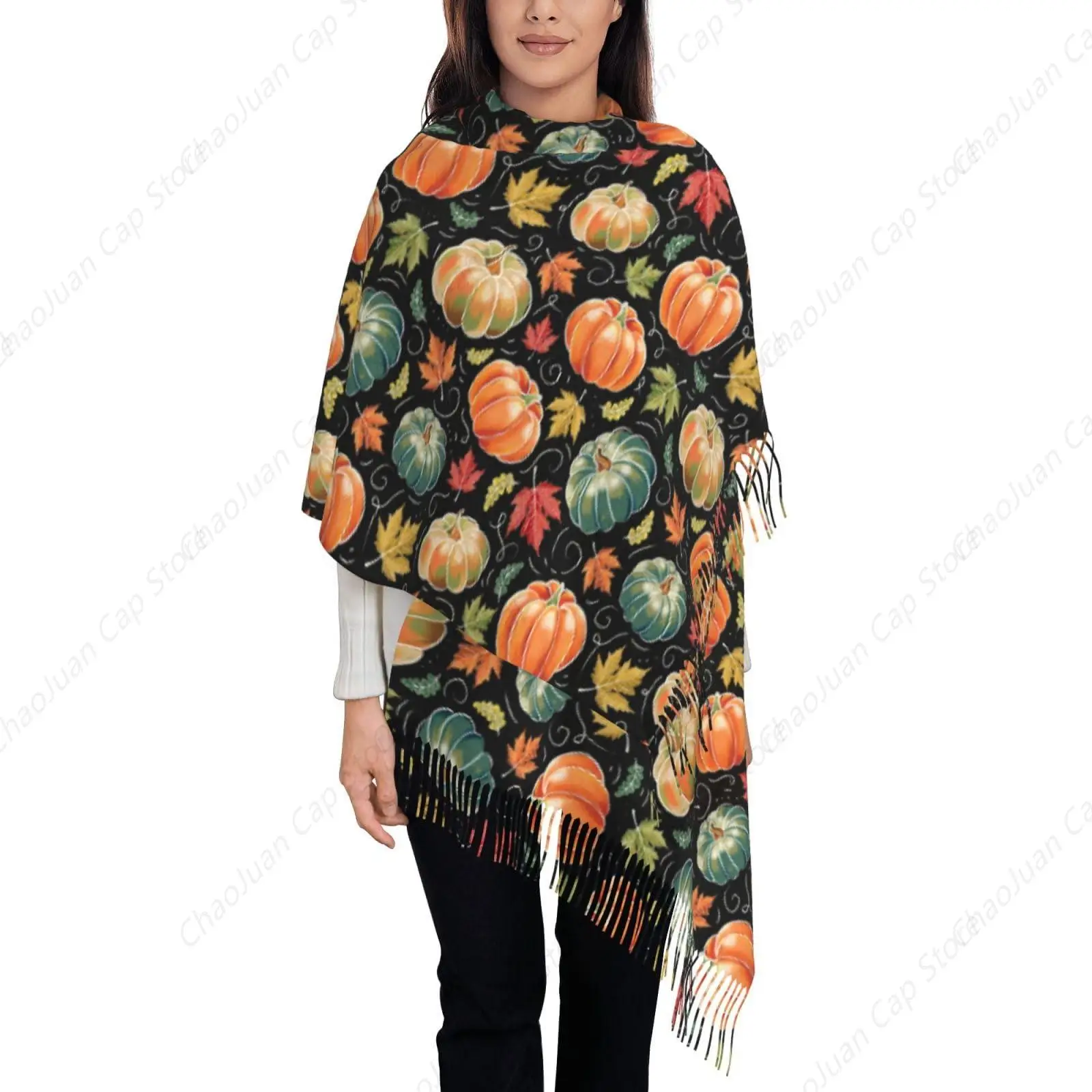 

Daisy Maple Leaf Print Scarves For Women Gifts Blanket Scarf Scarves Oversized Wrap Shawl Gift