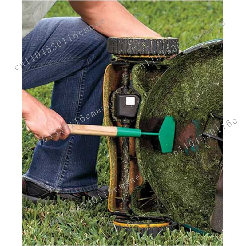 Popular Gardening Tools Lawn Mower Blade Cleaner Garden Cleaning Scraper Trimming