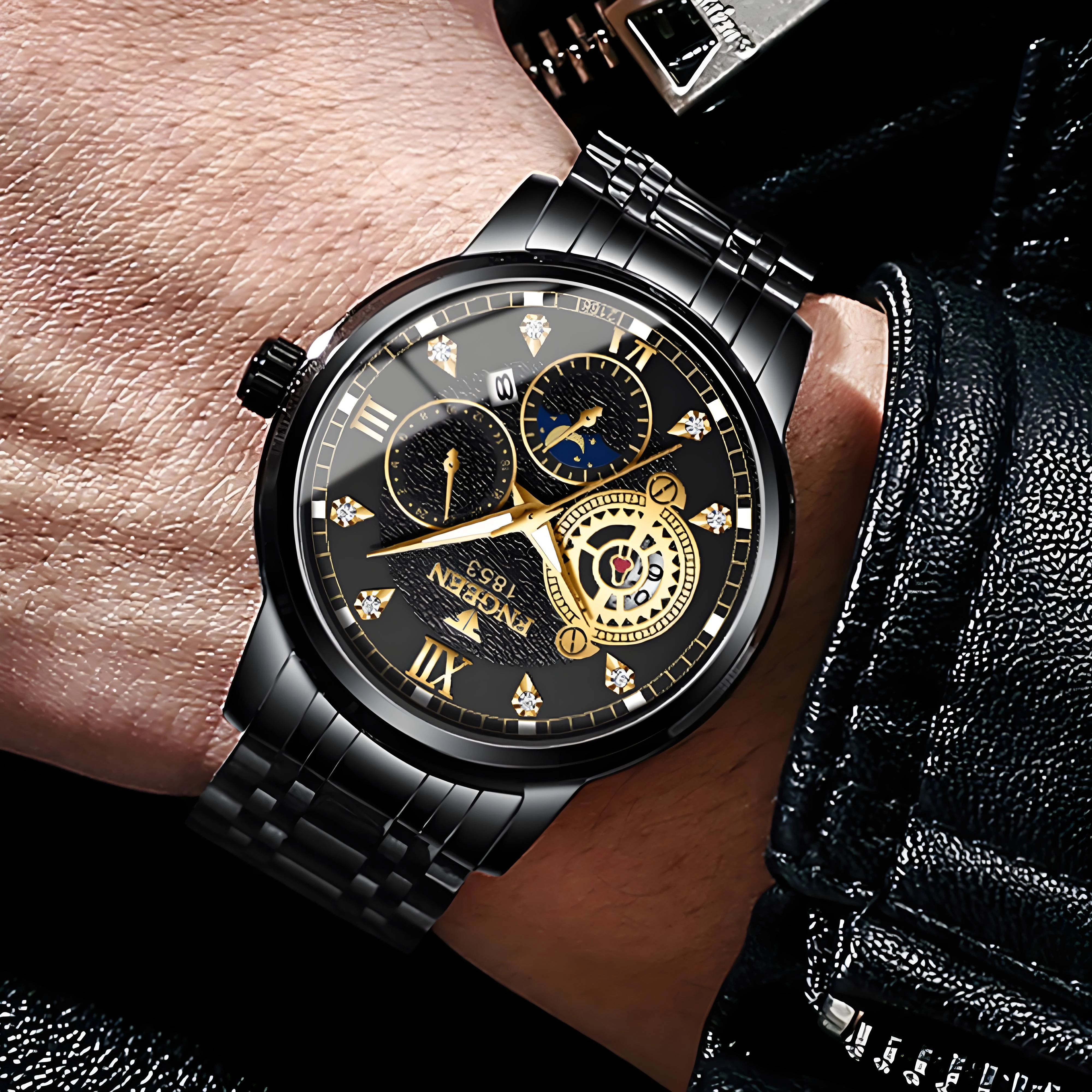 BINBOND Automatische Datumsanz – Smartwatch Luxury Watches For Men Bewertung und Preis