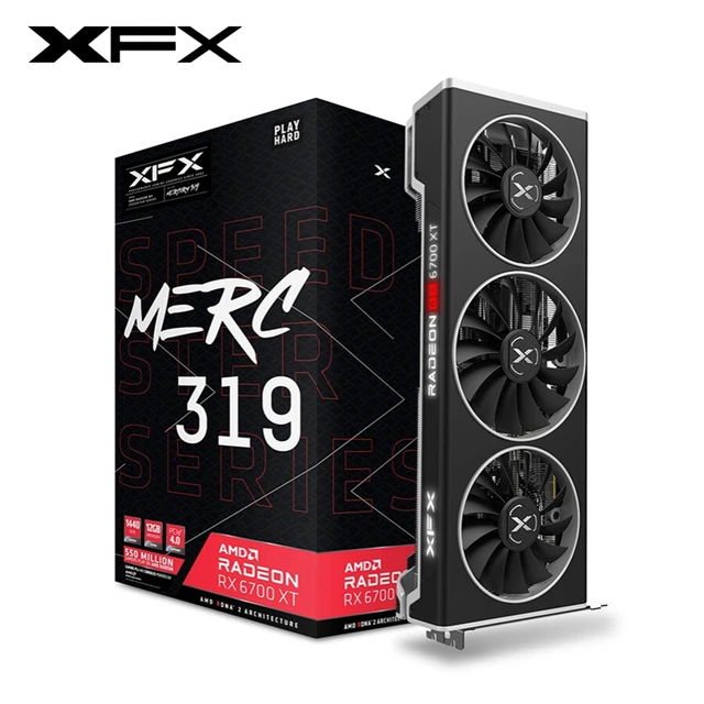 New XFX RX 6700 XT 6700XT 12GB Video Card AMD GPU Radeon RX6700XT RX 6750  XT 6750XT OC Graphics Cards Desktop PC Computer Gaming - AliExpress 7