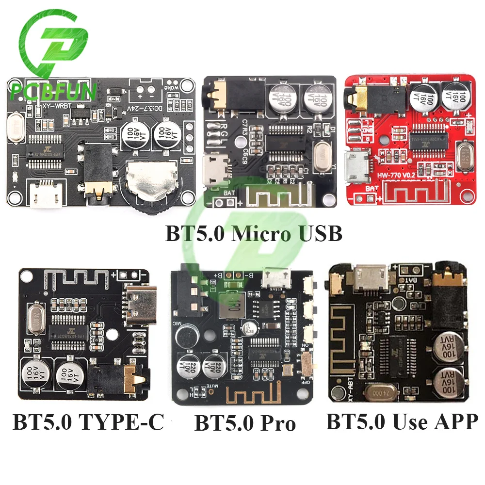 Bluetooth 5.0 Audio Récepteur Conseil pour régule 3 Sans Perte Décodeur Conseil Sans Fil Stéréo Musique Tech XY-WRBT Sans Fil Hautréus12 V 24V