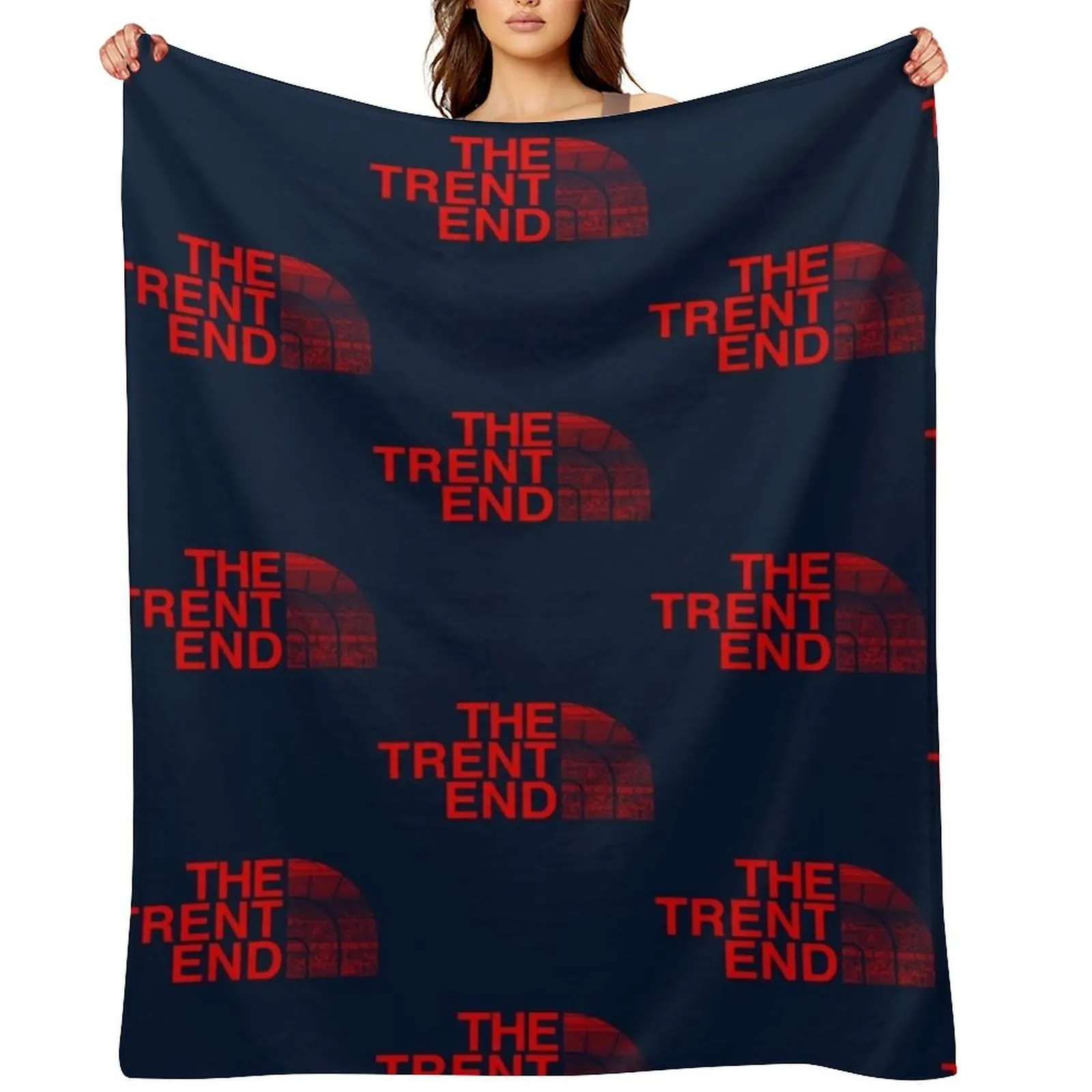 

The Trent End Nottingham Forest Throw Blanket decorative Bed Fashionable halloween Travel Blankets