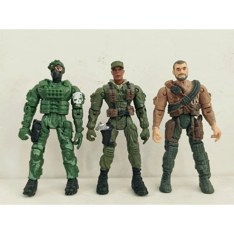 3 unids/lote Lanard the Corps figura de acción de la fuerza especial juguete 3,75 "041