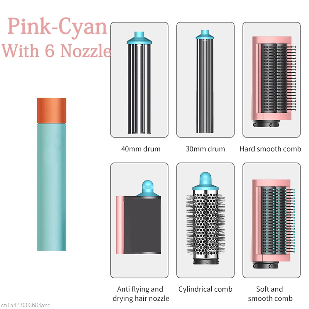 SenCiciMen X9 Multi Hair Styler Krultang Haar Heteluchtborstel Curling Barrel Föhn Salon Professionele Krullend Haar Styler