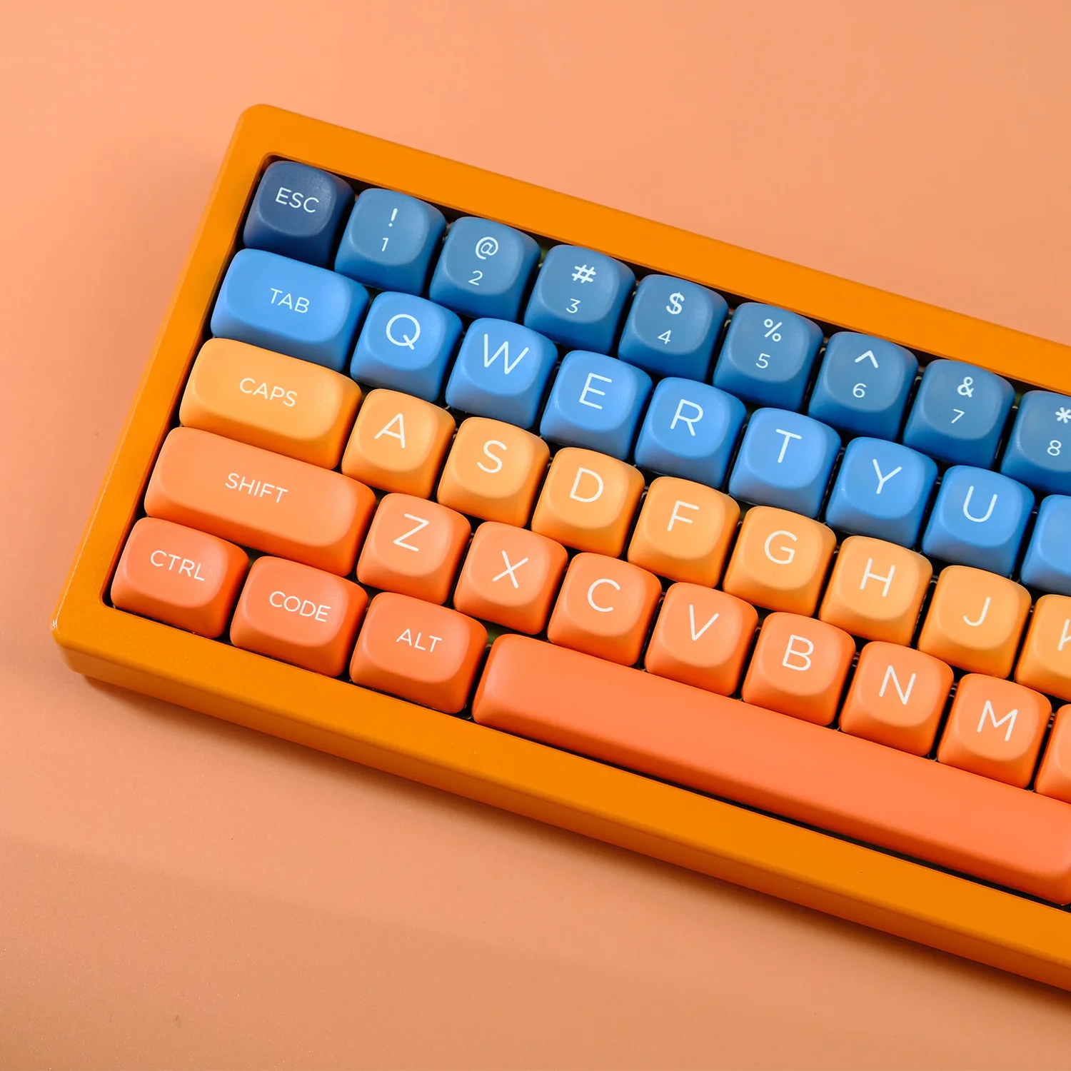 KYOMOT 125 Keys City Skylines Keycaps DYE SUB MOA Profile Anime Game Keycaps for Mx Cherry Switch Custom DIY Mechanical Keyboard
