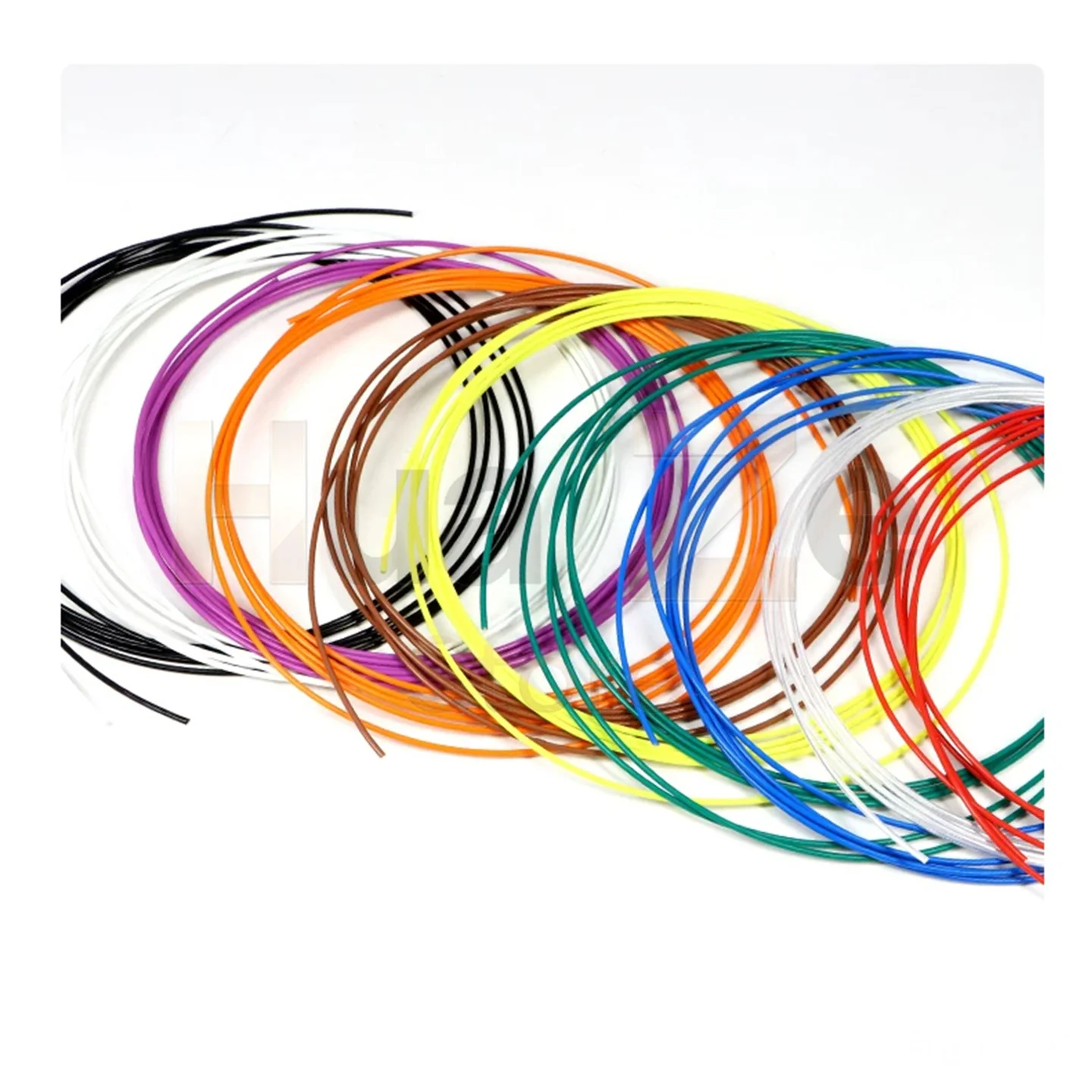 PTFE FEP Insulated Wire 10M 100M, 26 24 22 20 18 17 16 14 13 11 10 AWG High Temperature Electrical Cable for 3D Printer
