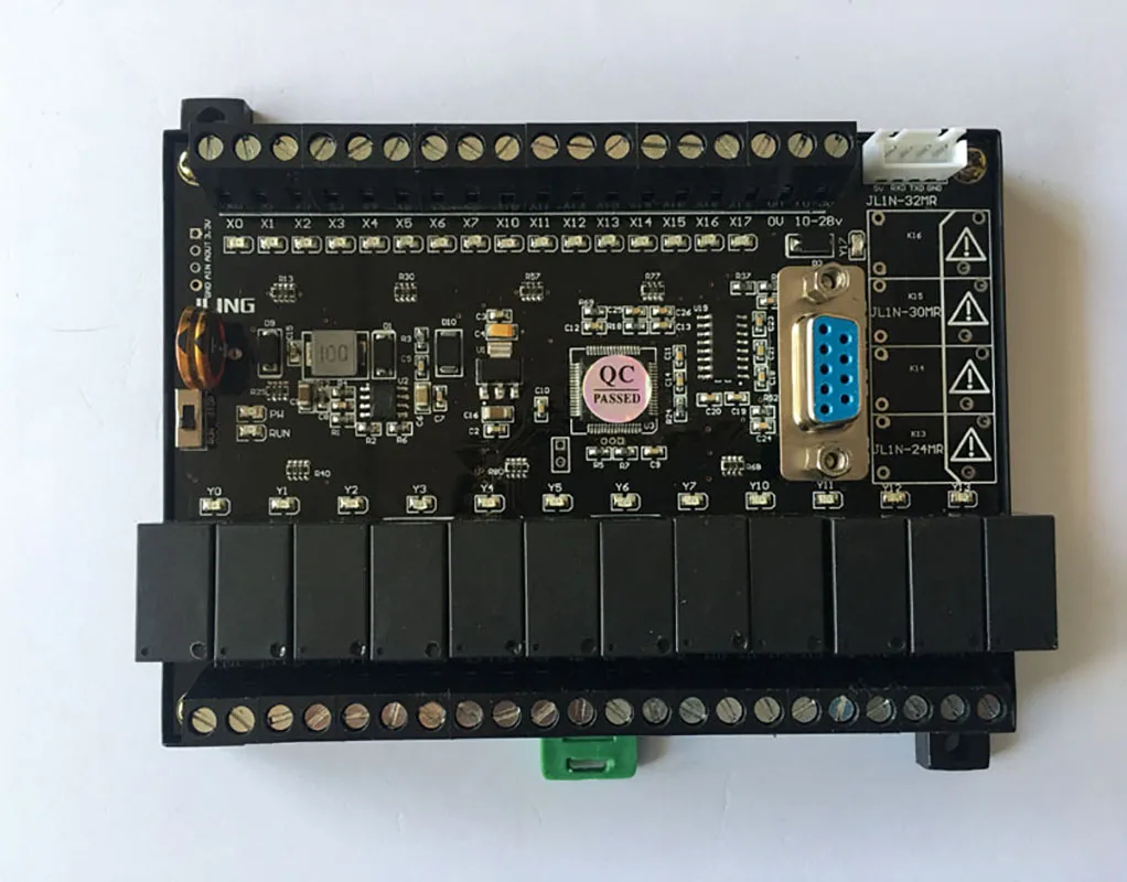 Series FX1N-24MR 32MR 32MRT 30MR 30MRT 24MRT domestic plc compatible with fx1n editable controller