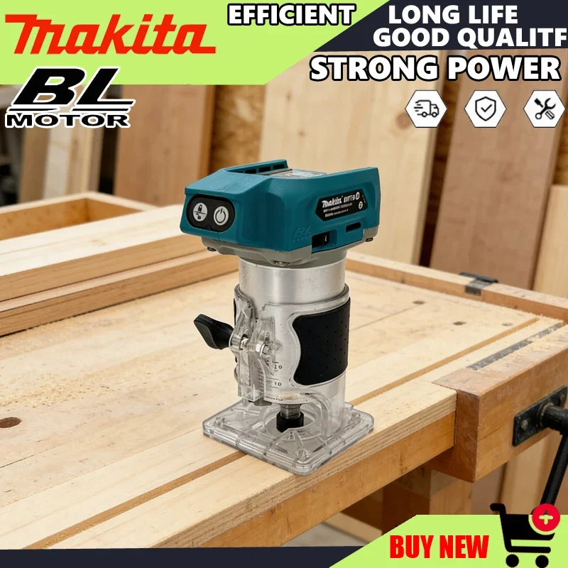 

Makita DRT50 Tool Original Cordless Trimmer Rechargeable Trimming Machine Brushless Slotting Milling Woodwork Engraving Machine