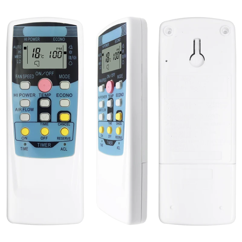 

rkt502a420 Air Conditioner Remote Control for SRK20ZD-S, SRK28HD-S, SRK25/35/50ZC-S, SRK40HD-S (Cool/Heat)