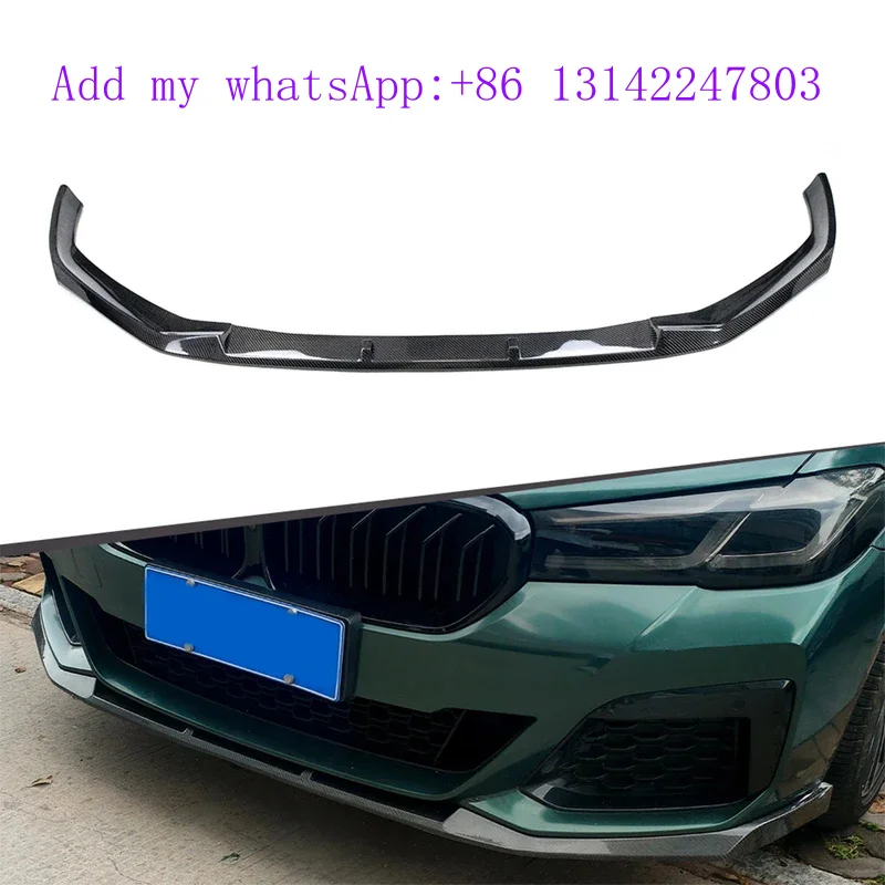 

New CC Style Carbon Fiber Front Lip for G30 LCI 2021+