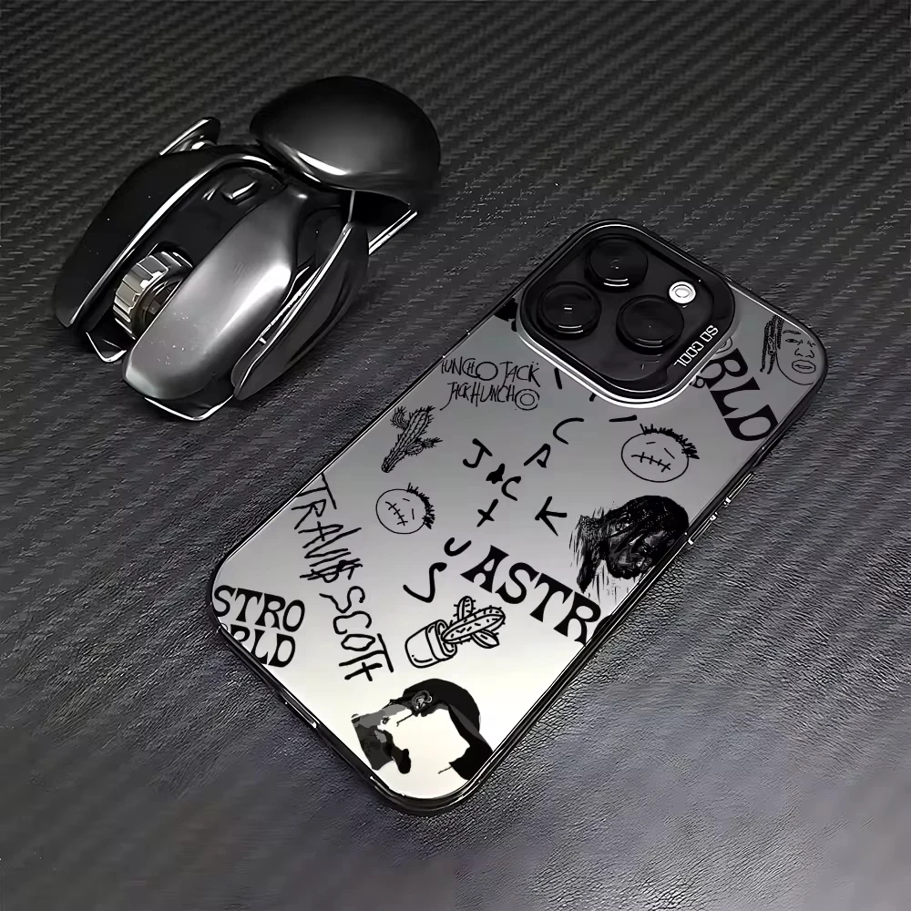 الفاخرة ترافيس سكوت الصبار جاك قضية الهاتف آيفون 16 15 14 13 12 11 برو ماكس كاندي ماتي للصدمات الغطاء الخلفي للقضية Funda #5