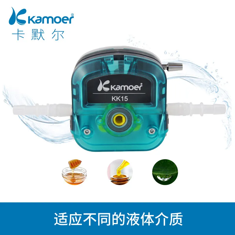 Kamerle Dual-Head Peristaltic Pump 12V Condensate Pump 24V Small Pump Head Self-Priming Experiment High Flow Circulation Pump