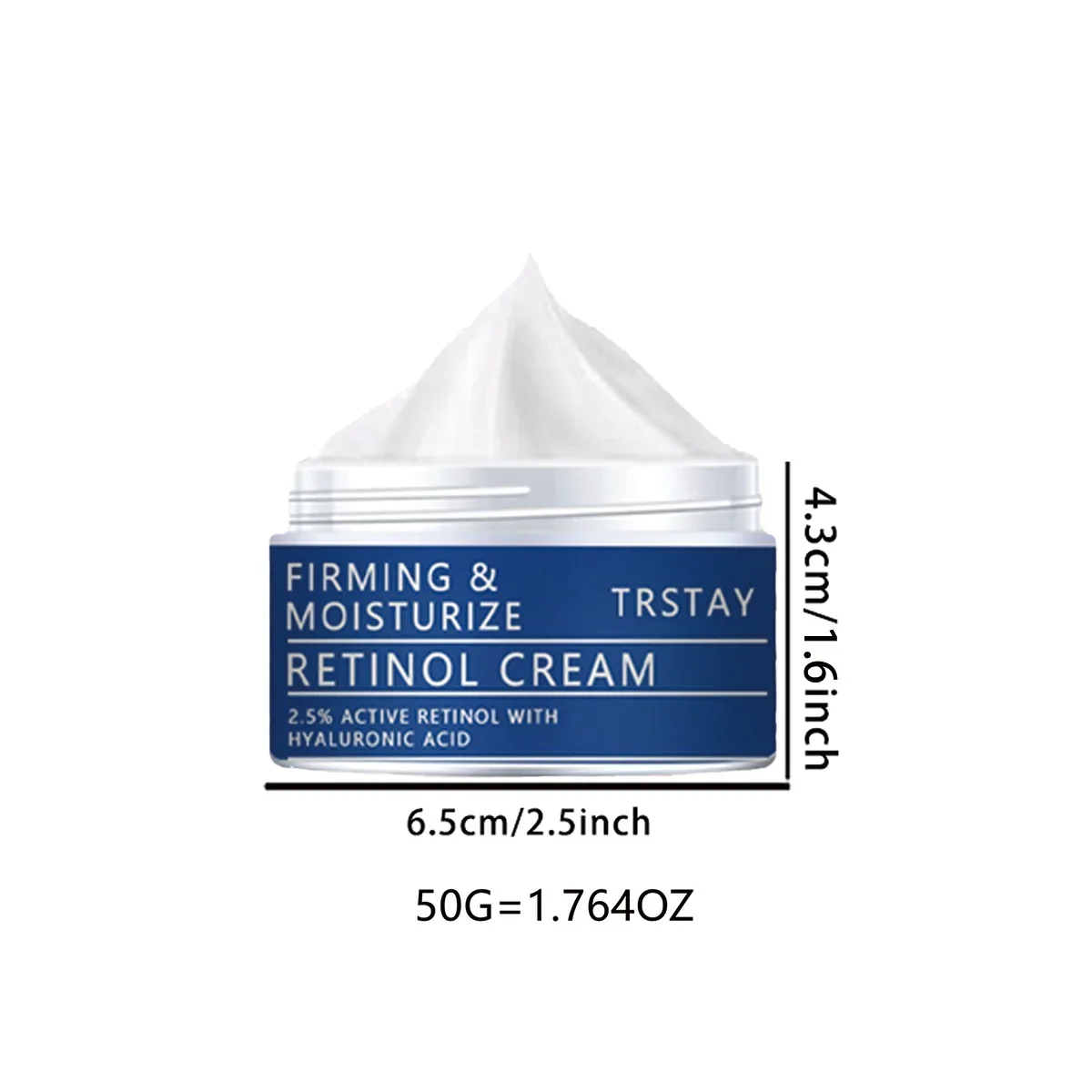 كريم وجه TRSTAY Retinol 2.5% لشد وترطيب نشط مع حمض الهيالورونيك وتبييض البشرة للعناية بالأمومة #6