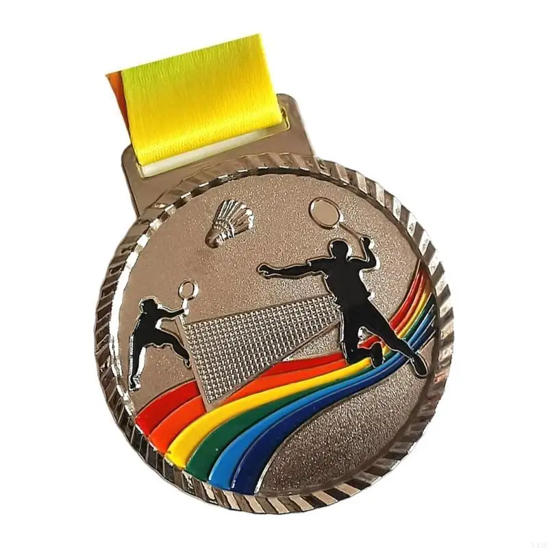Award Medals Gold Silver Bronze Medals with Neck Ribbon, Kid Teens Reward Medals 