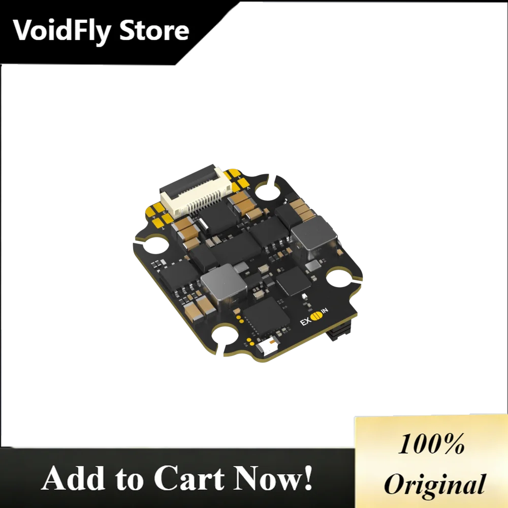 VoidFly Borg 5S RX Flight Controller Built-in ELRS 2.4GHz Receiver Support LIHV Battery For Racing FPV Parts