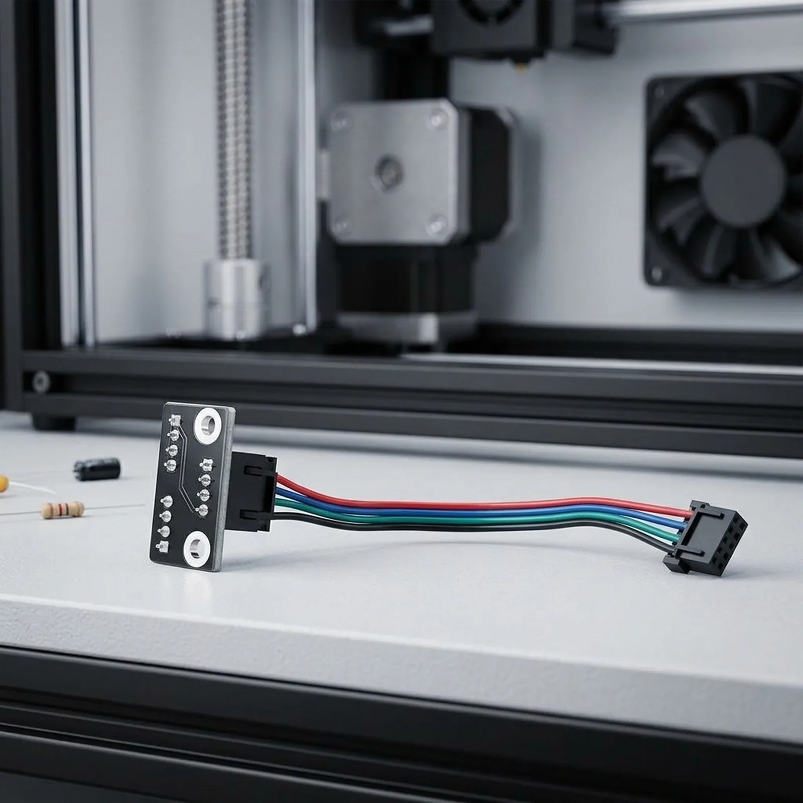 1pc Dual Z Stepper Motor Parallel Adapter for 3D Printer Z-Axis Synchronization and Even Current Distribution Motors