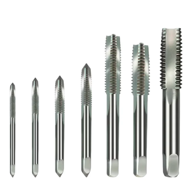 1PCS Metric Right Hand Alloy Steel HSS Threading Round Die HSS Straight Grooved Flute Tap Metal Cutting Tools M8M9M10M11M12