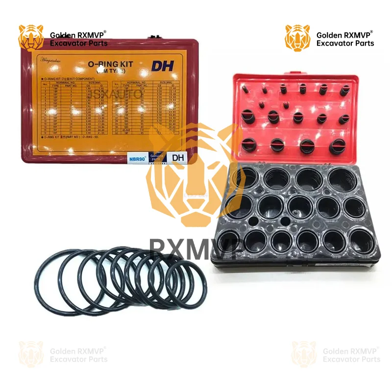 

Кольцевая уплотнительная головка масляного уплотнения для DOOSAN DH DX DAEWOO DH55/60/150/215/220/225/300-7-5-9O, аксессуары для экскаватора