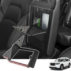 Center Console Hidden Box for Nissan Pathfinder 2022 2023 2024 Armrest Storage Hidden Car Box Center Console Tray Accessoires
