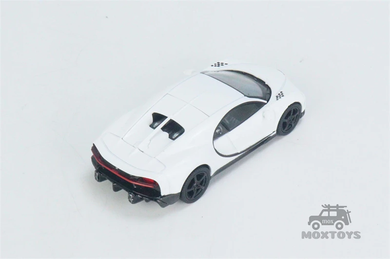 MINI GT 1:64 Bugatti Chiron Super Sport White LHD Diecast Model Car