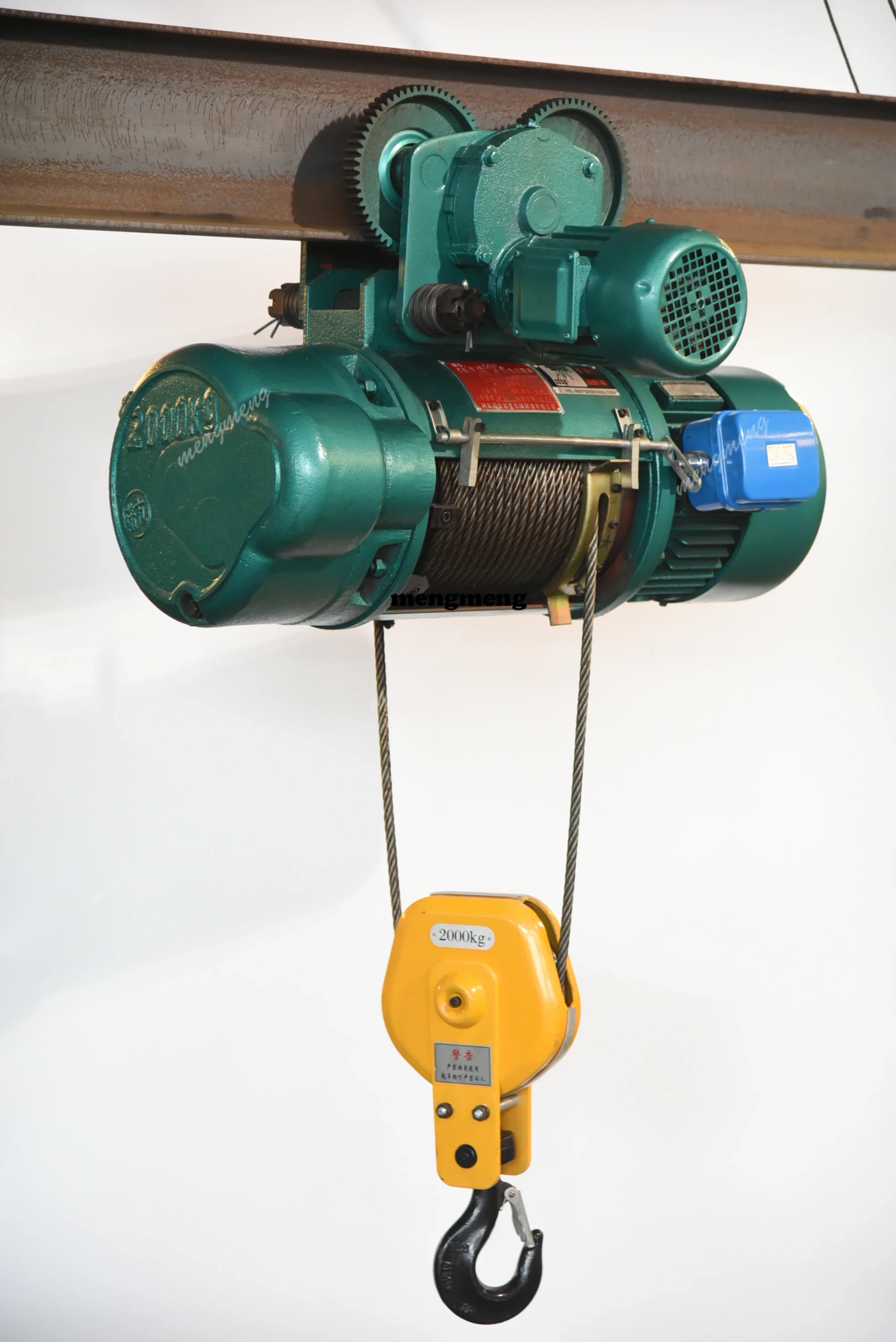 New arrive High quality cable electric winch wire rope electric hoist 1T