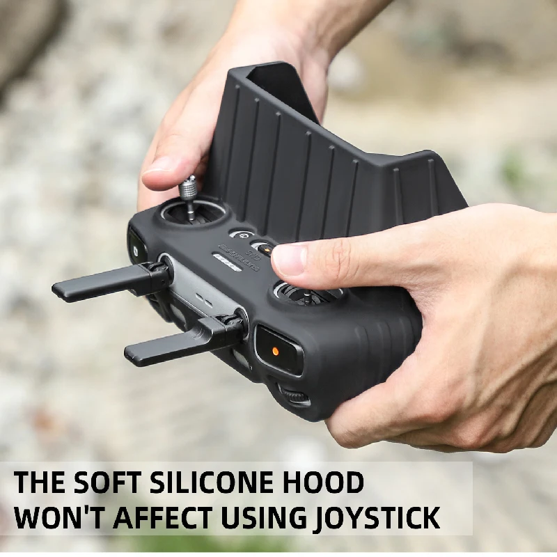 غطاء لجهاز التحكم عن بعد مقاوم للغبار للطائرات بدون طيار ، حافظة من السيليكون ، Dji Air 3 ، Mini 4pro ، RC-N2 ، RC 2 ، شاشة