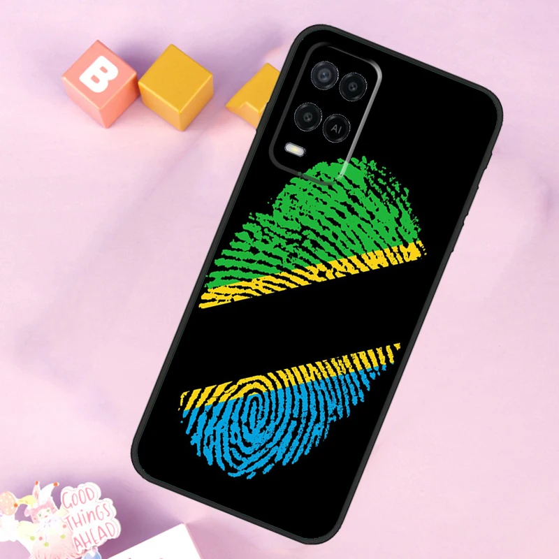 Tanzania National Flag For OPPO A57 A17 A77 A96 A76 A16 A54 A74 A94 A98 A78 A58 A5 A9 A15 A52 A72 A53S A54S Case