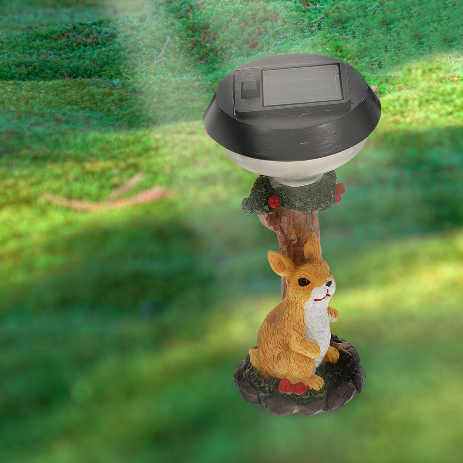

Solar Rabbit Resin Material Garden Light Decoration Solar Garden Animal Light Decoration Outdoor Party Lawn Gifts