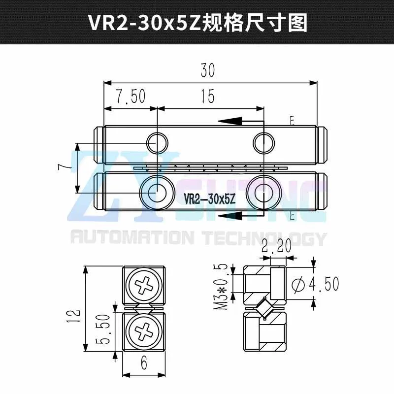 New Cross Roller Guide VR2-30-5Z VR2-45-8Z VR2-60-11Z VR2-75-13Z VR2-90-16Z VR2-105-18Z VR2-120-21Z VR2 Precision Linear Motion