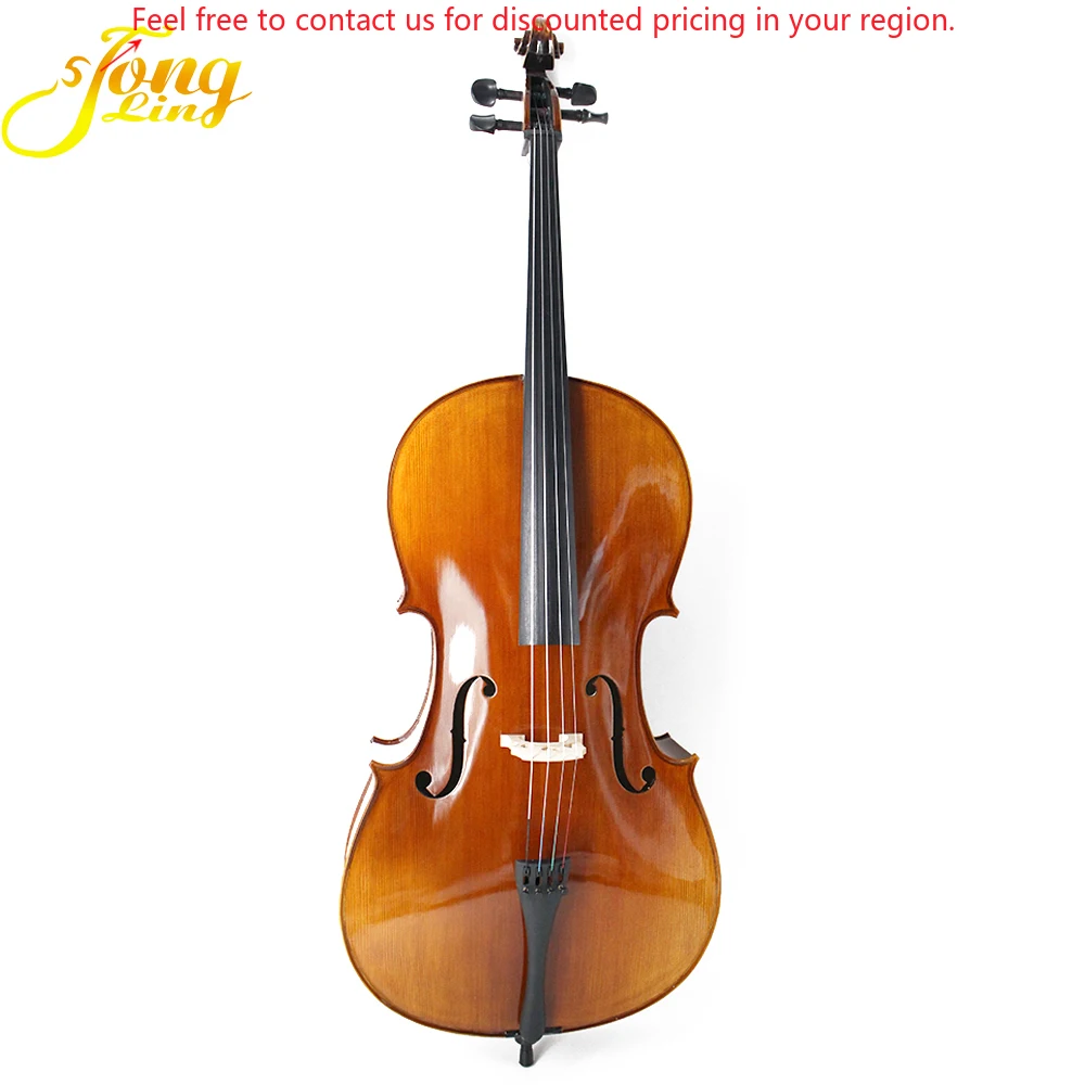 

Tongling High Grade Handmade Brands 4/4 Professional Cello Made In China