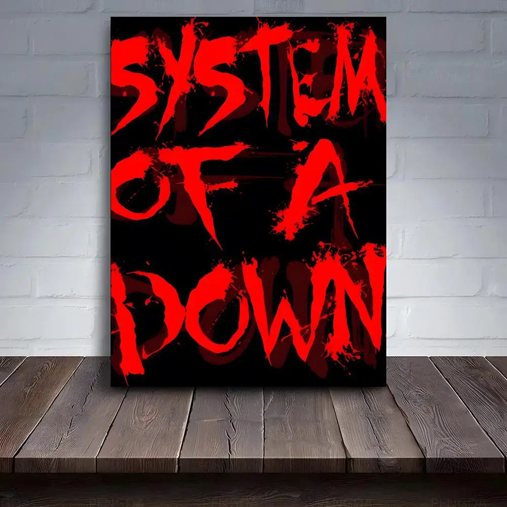 S-System Of A D-Down Band Singe) Poster PC Hot Poster Art HD Canvas AAA Advanced Aesthetic Printing Paper Wall Art For Living Ro