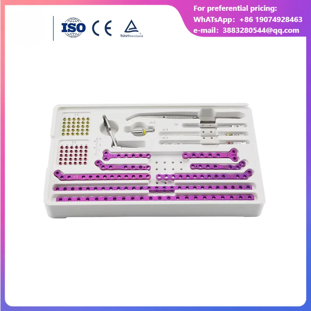 Premium 3.2mm ALPS Orthopedic Instrument Kit: Professional Veterinary Surgery Tools For Canine Feline Bone Fracture Fixation