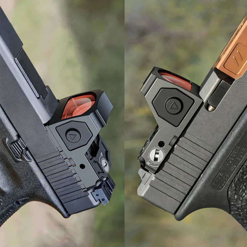 

Full Size Red Dot Motion Awake Optic Pistols 2MOA Dot 12 Brightness Adjustment RMR Optics Adapter Plate MOS Picatinny