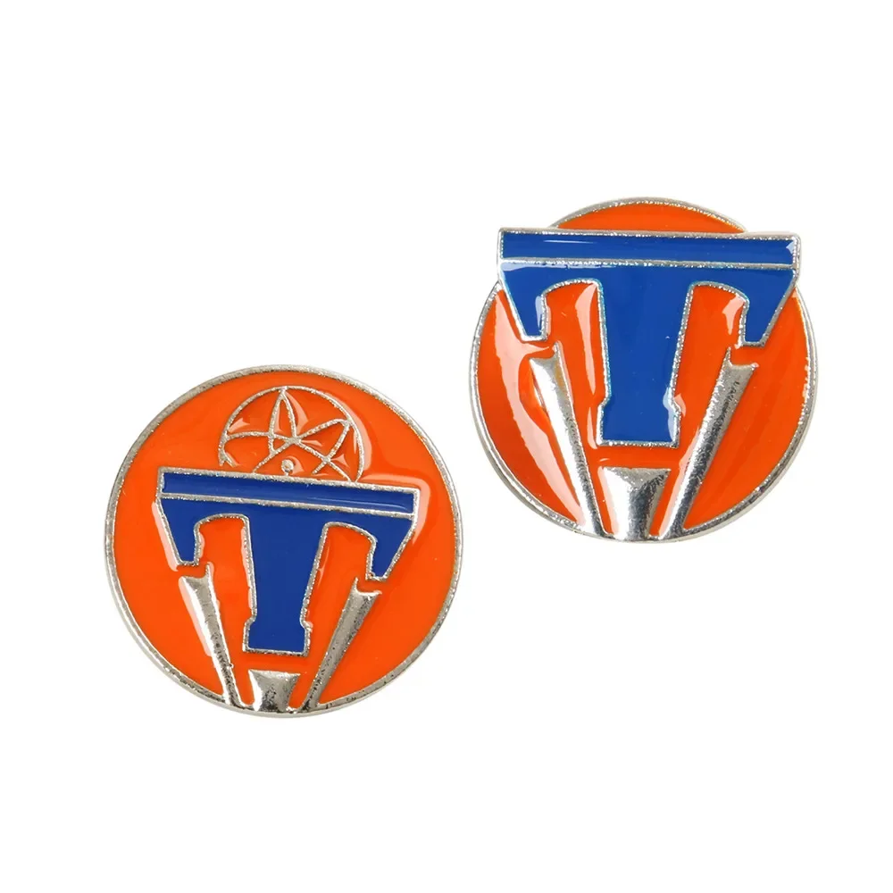 

2pcs Tomorrowland Maxi Movie Jewelry Round Pins Badges Brooches High Quality Badge Brooch Pin with Enamel Lapel Takerlama