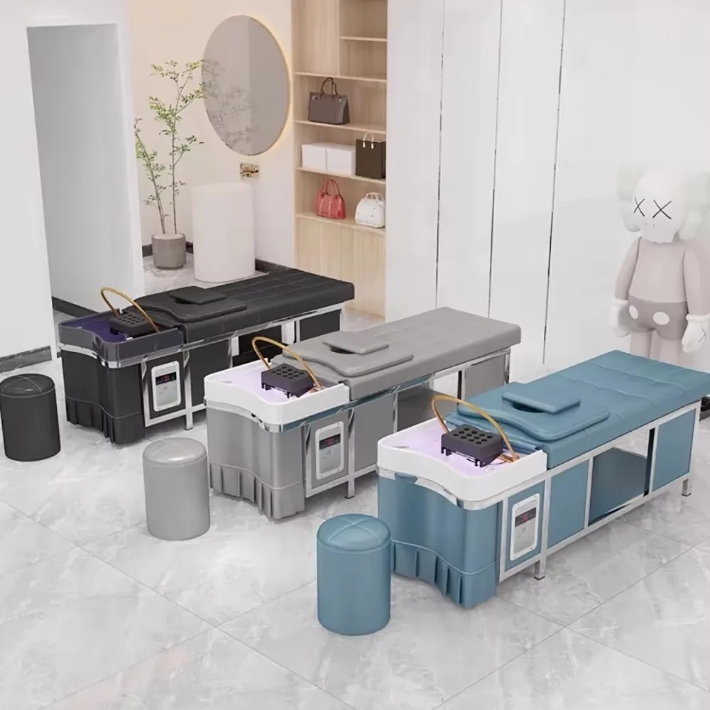 

Classic Versatile Shampoo Bed Portable Luxury Fashion Simple Hair Shampoo Bed Comfortable Modern Cadeira De Barbearia Furniture