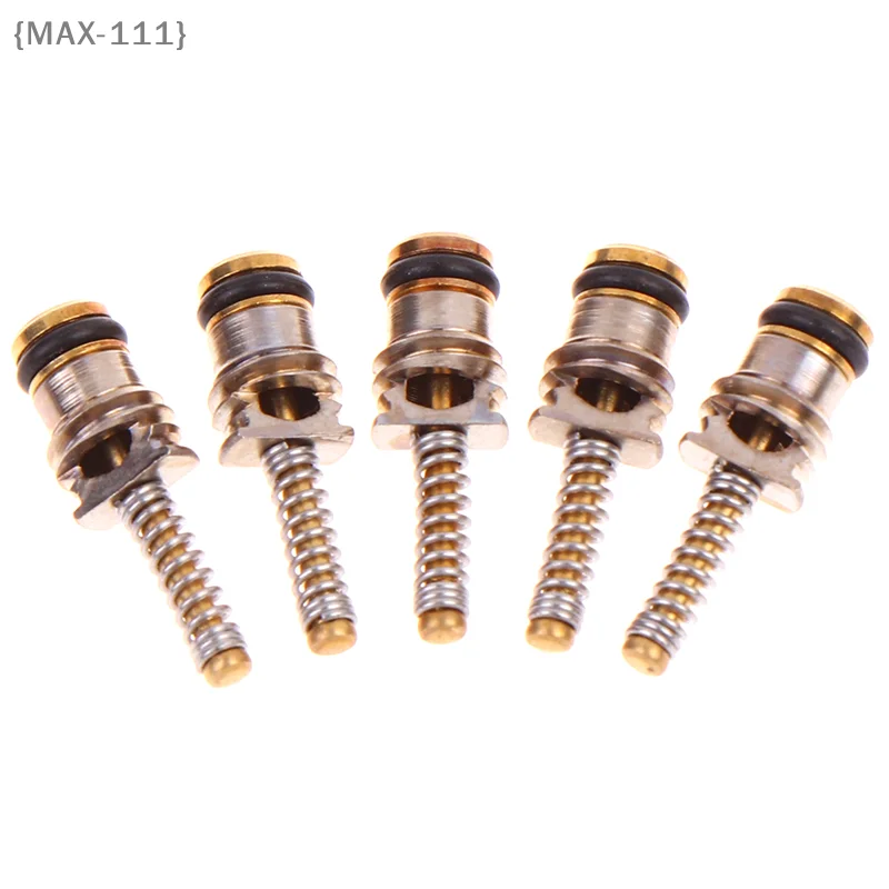 

【F2-MAX111】10Pcs Air Conditioner Valve Core Kit - Filling Port Charge Interface for Automobile Refrigerant Conditioning