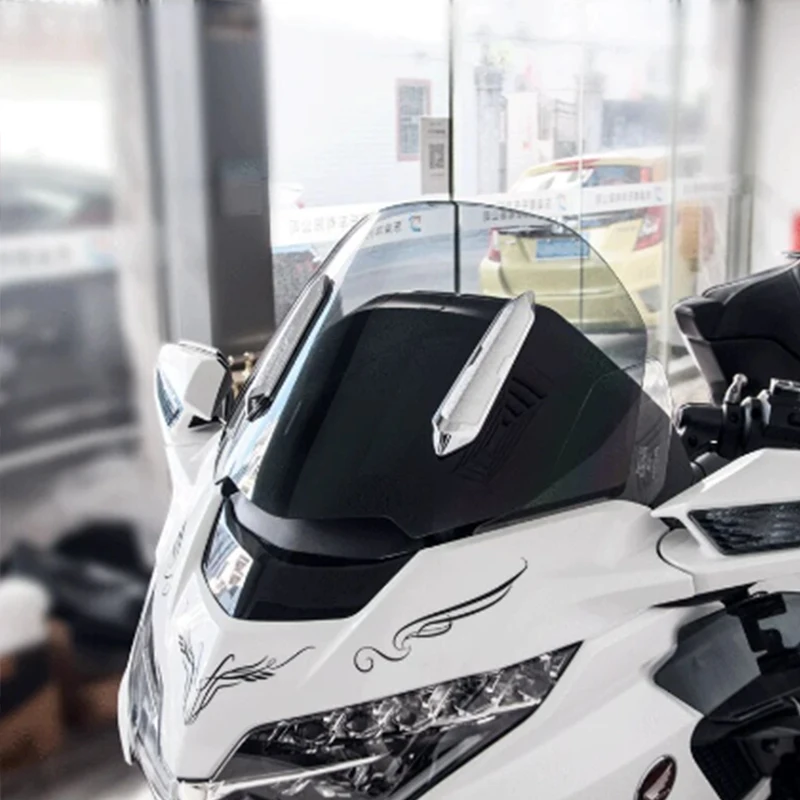 

PANICAL Suitable Motorcycle Windshield 15.5-inch Windshield Windshield Windguard Parts for Honda Gold Wing GL1800 F6B 2018-2025