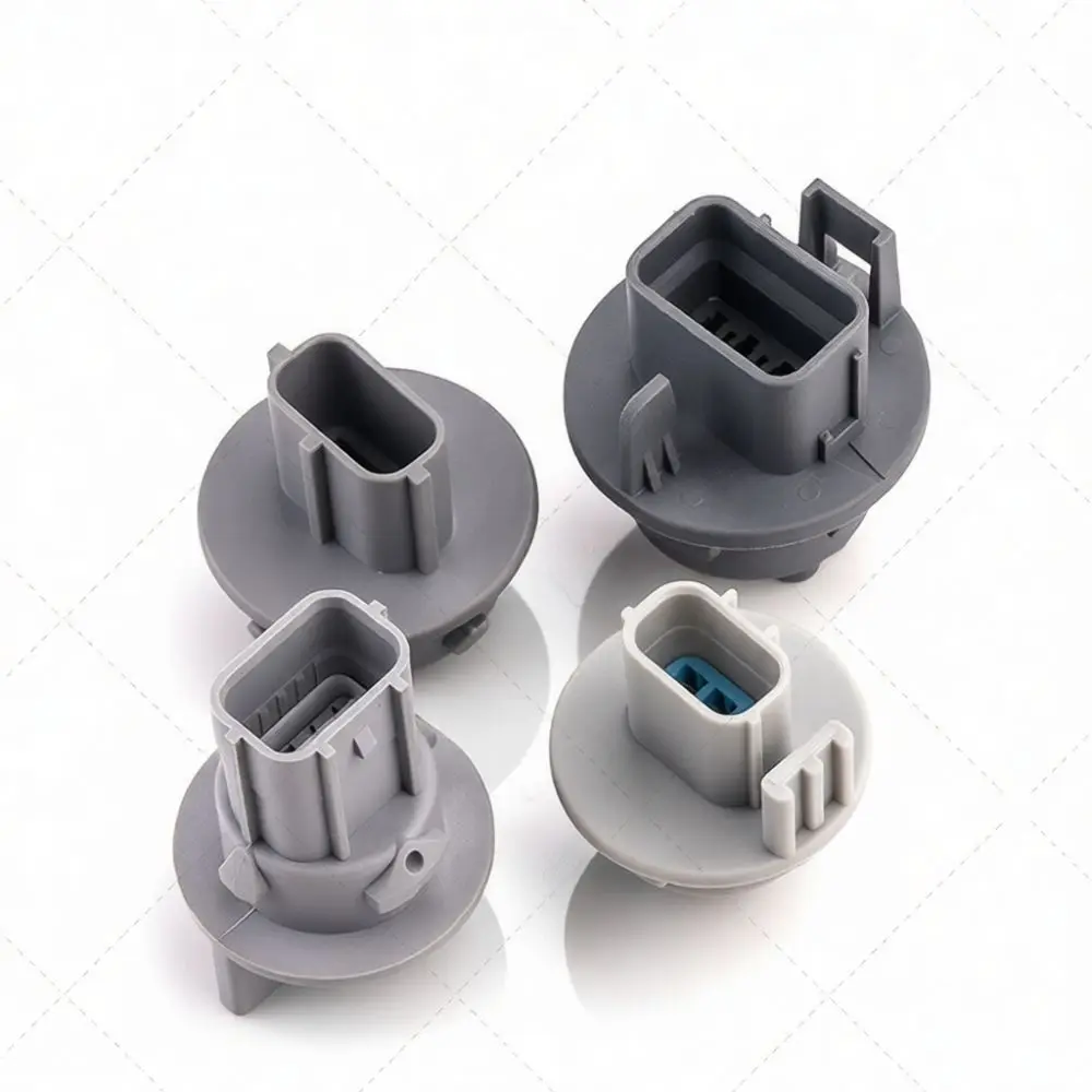 Automotive Headlight Bulb Socket Connector Electrical Wiring Harness Adapter Replacement For Various Car Models Repair Tool