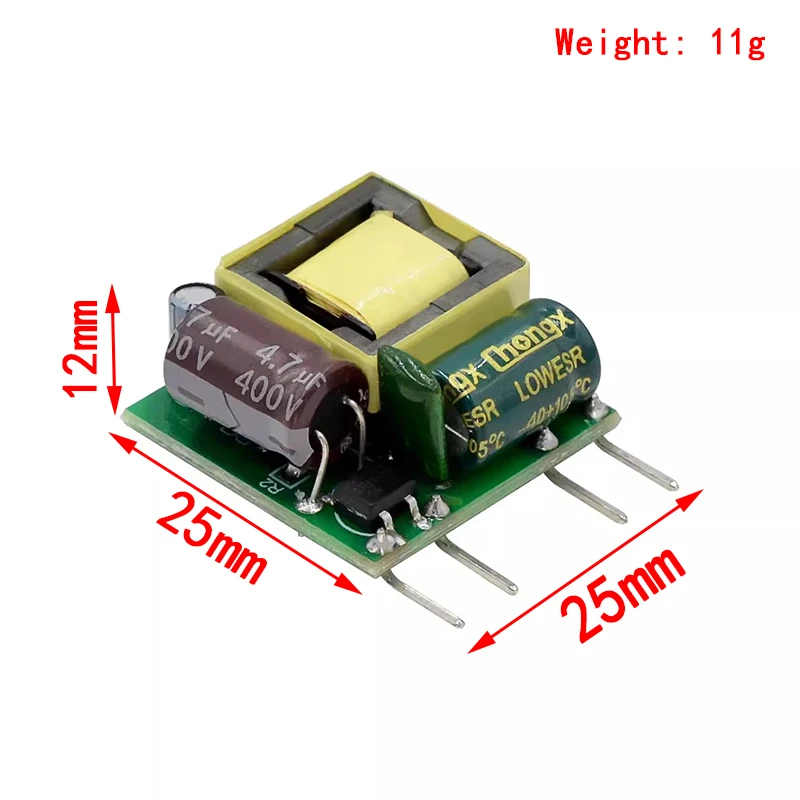 12V400ma switching power module vertical isolated ac-dc buck module 220V to 12V