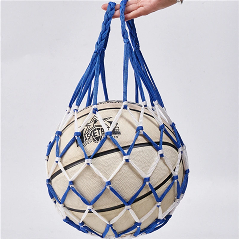 1PC Football Net Bag Nylon Bold Storage Bag Single Ball Carry Portable Equipment Outdoor Sports Soccer Basketball Volleyball Bag