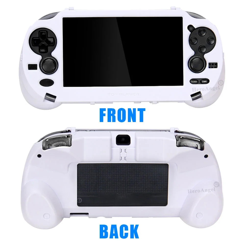 2026 Neu für PS VITA 1000 / PSV1000 Mattierte Handgriff-Schutzhülle mit L2 R2 Trigger-Tasten für PSV 1000 Spielkonsole – Detail 14