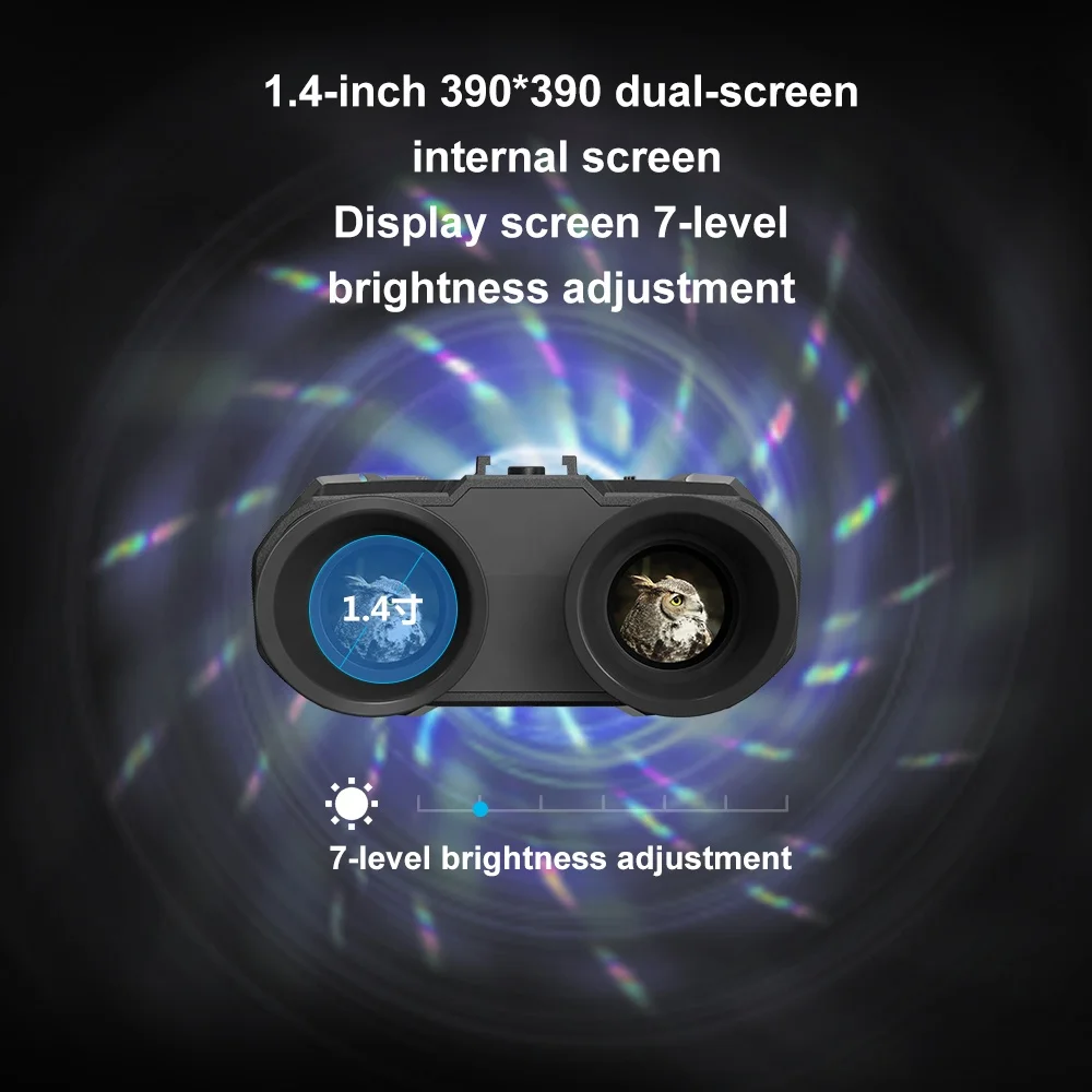 المهنية الأشعة تحت الحمراء الرقمية مناظير للرؤية الليلية البصريات البصر جبل على تلسكوب رؤية الرأس للصيد الرماية