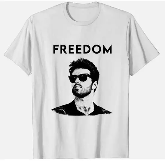 George Michael T-Shirt Unisex Short Sleeve T-Shirt All Sizes, hot hot