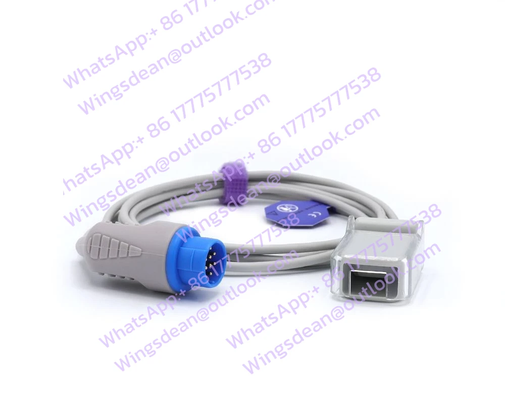 

Monitors Compatible M7000/900 Oxygen Probe Sensor Extension Cable Adapter Cable